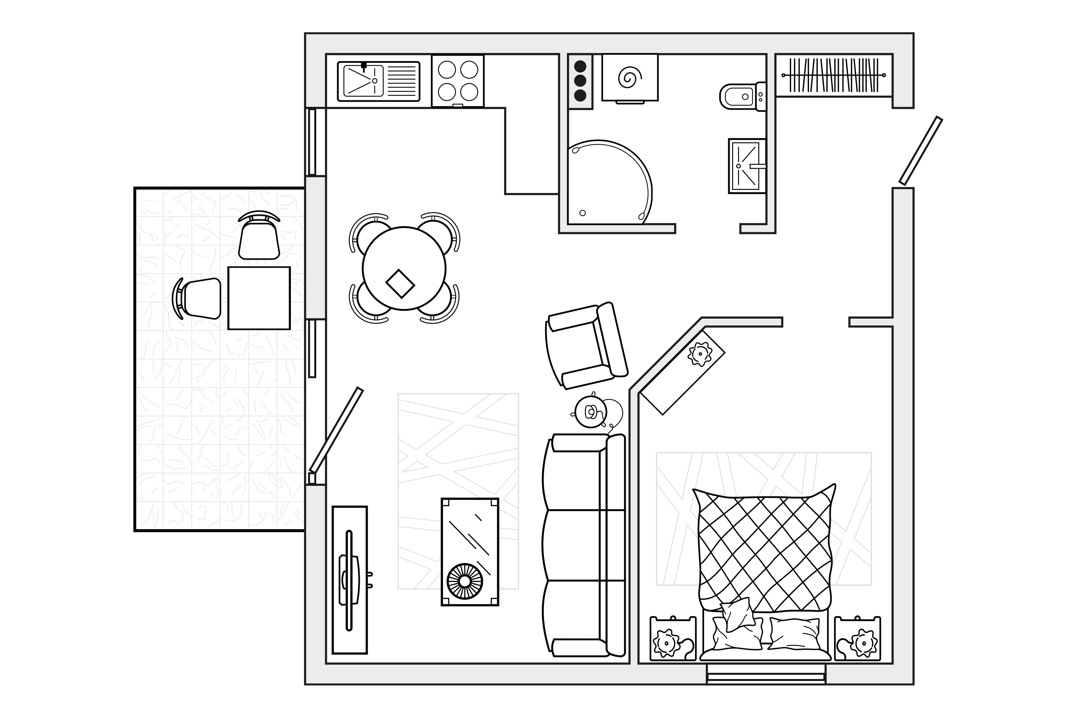 Rozkład pomieszczeń